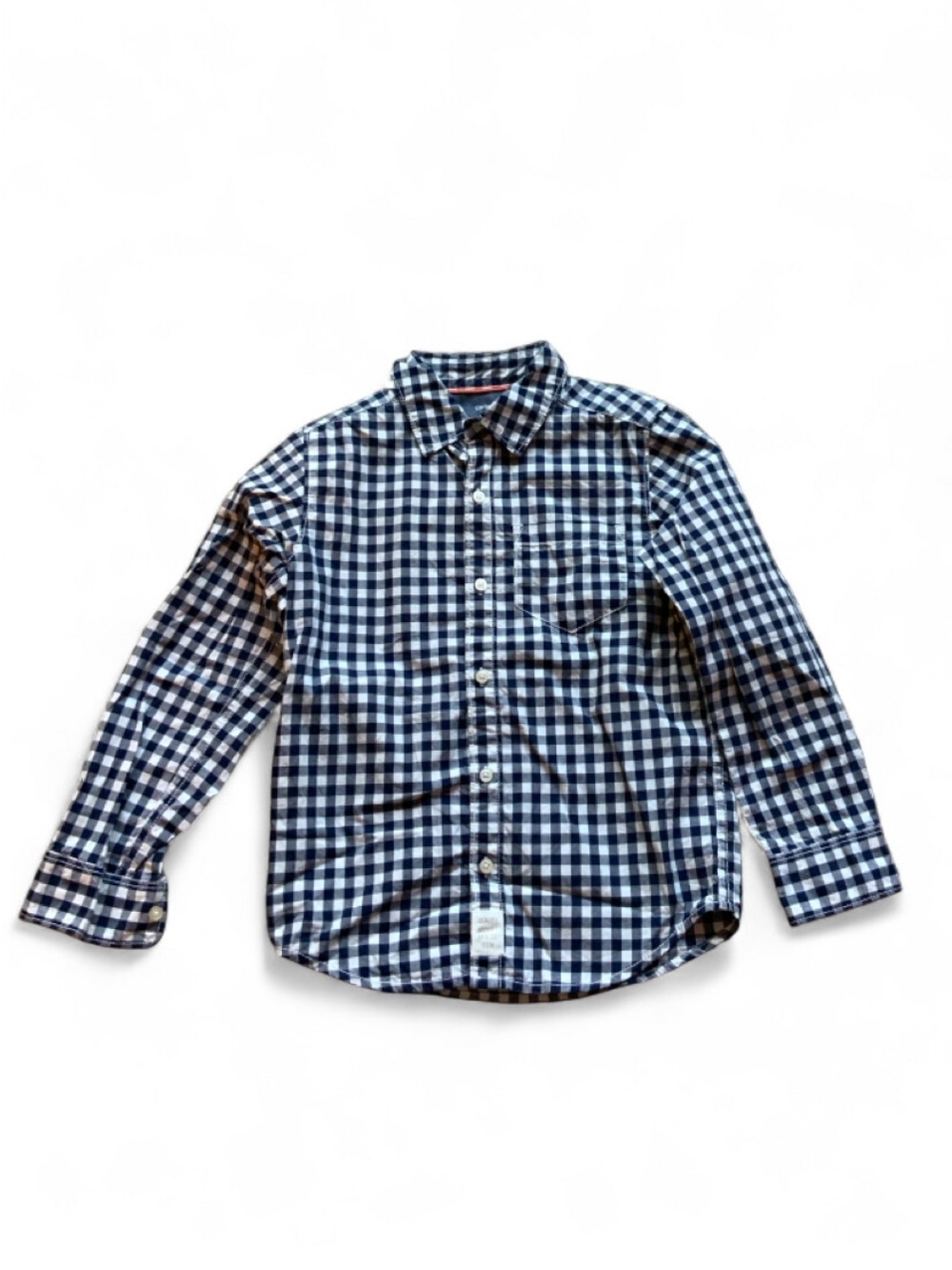 Carter's LS Plaid Button-Down Shirt Boys 6